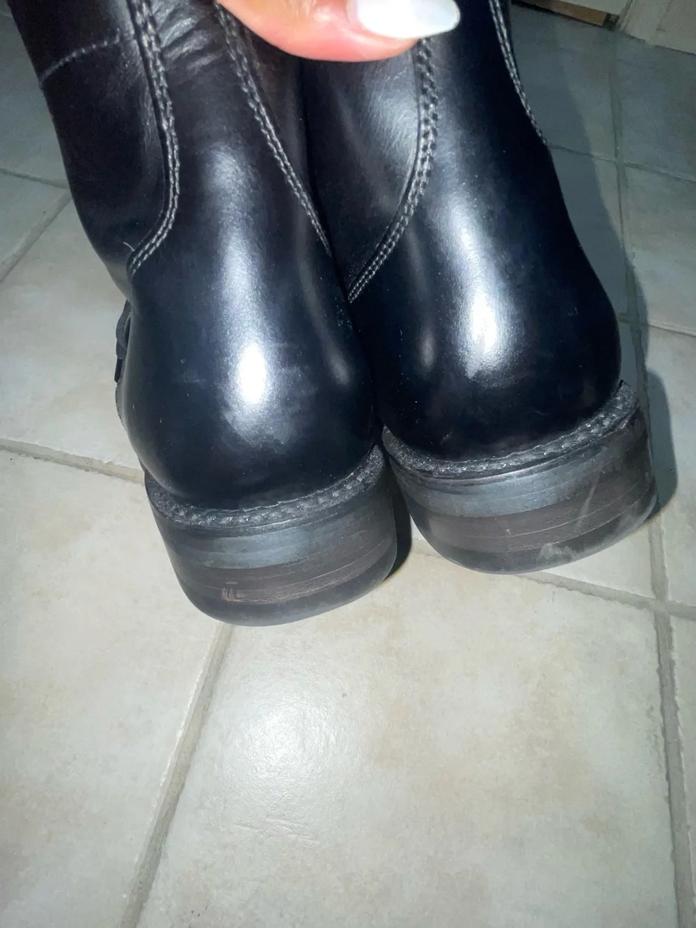 Thursday Boot Company Captain Heritage Series Black Cap-toe Leather Boots 11